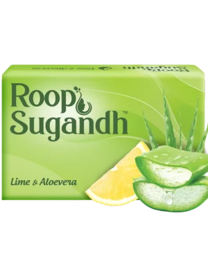 Roop Sugandh Lime & Aloevera Soap - 100 Gm