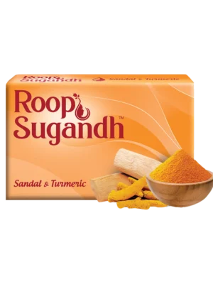 Roop Sugandh Sandal & Turmeric Soap - 100 Gm