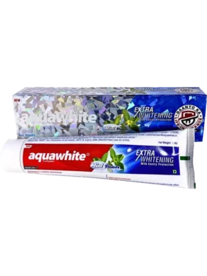 Aquawhite Mint Power Calcium Toothpaste - 200 Gm (Buy 1 Get 1 Free)