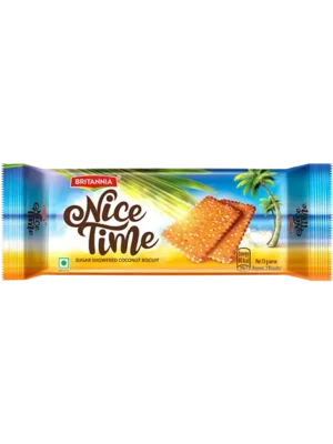 Britannia Nice Time Biscuits - 136.5 Gm x 2