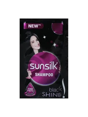 Sunsilk Black Shine Shampoo Sachet - 6 Ml x 32