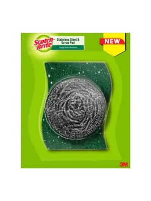 Scotch Brite Steel Pad + 1 Scrub Pad Free x 4