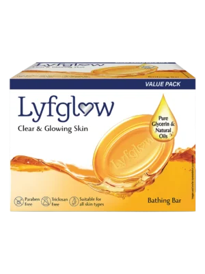 Lyfglow Glycerin Soap - 125 Gm x 2