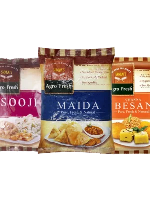 Combo: Besan(500g) + Maida(1kg) + Suji(500g)