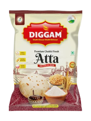 Diggam Premium Chakki Fresh Atta 5kg