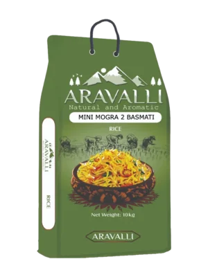 Aravalli Mini Mogra 2nd Basmati Rice (Broken) 10 kg
