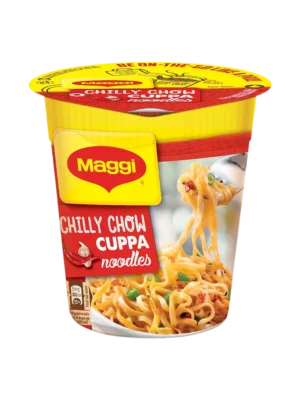 Maggi 2 Min Cuppa Noodles Chilli Chow - 70 Gm
