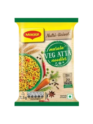 Maggi Masala Veg Atta Noodles - 72.5 Gm