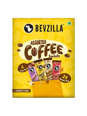 Bevzilla Assorted Coffee Powder (Pack Of 24) - 48 Gm