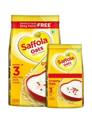 Saffola Oats (900 Gm + 300 Gm Free) - 1.2 Kg