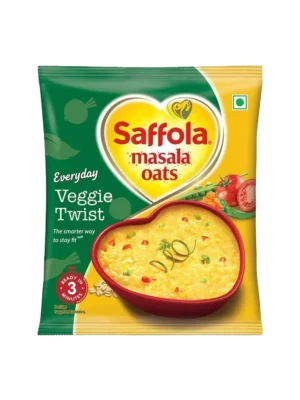 Saffola Masala Oats Veggie Twist - 38 Gm
