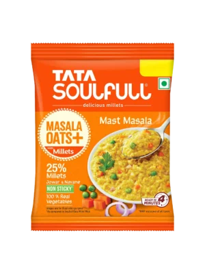 Tata Soulfull Masala Oats+ Mast Masala - 38 Gm