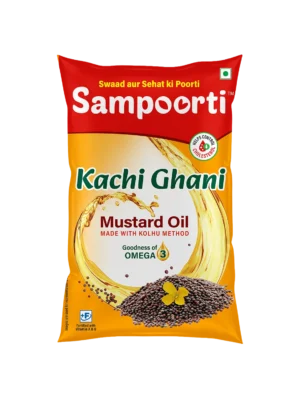 Sampoorti Kachi Ghani Mustard Oil 750g