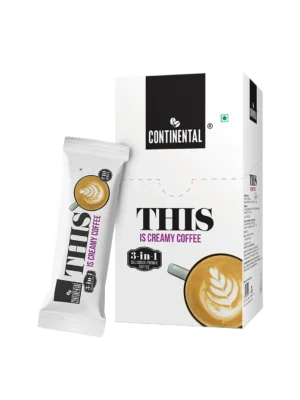 Continental This Creamy 3 In 1 coffee (sachets) 18 Gm (pack Of 10) - 180 Gm