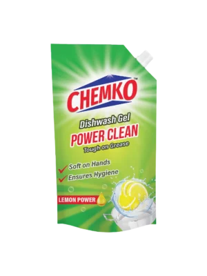 Chemko Dishwash Gel Lemon (Pouch) - 140 Ml