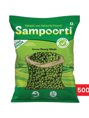 Sampoorti Green Moong Whole 500g