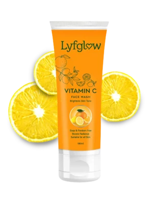 Lyfglow Vitamin C Face Wash - 100 Ml (Buy 1 Get 2 Free)
