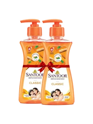 Santoor Classic Handwash - 200 Ml (buy 1 Get 1 Free)