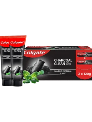 Colgate Charcoal Clean Bamboo & Mint Toothpaste - 240 Gm