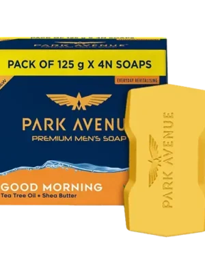 Park Avenue Good Morning Soap - 125 Gm (Pack Of 4)