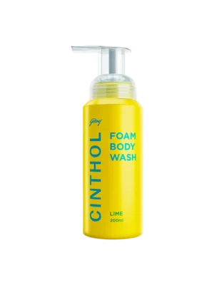 Cinthol Lime Foam Body Wash - 200 Ml