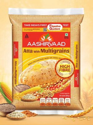 Aashirvaad High Fibre Atta with Multigrains - (5 kg)