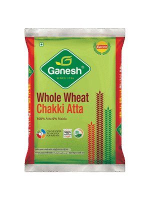Ganesh Whole Wheat Chakki Atta (1 kg)